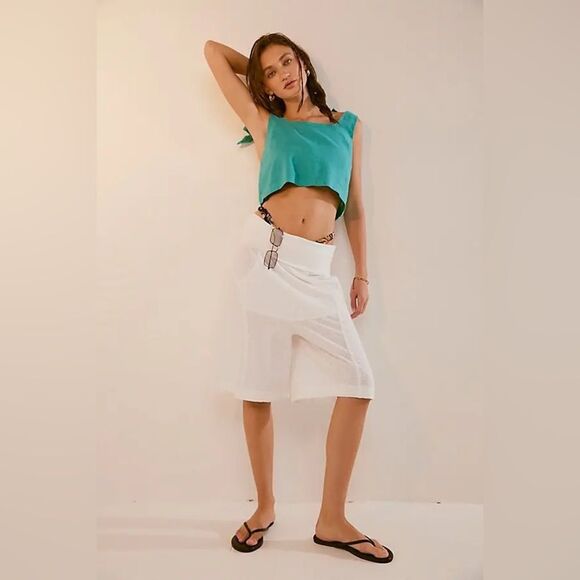 Free People Kirsty Linen Top - Picture 4 of 8